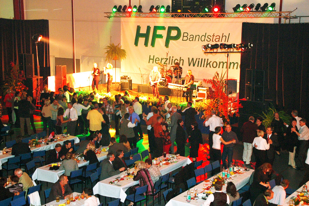 Company celebrations at HFP Bandstahl GmbH