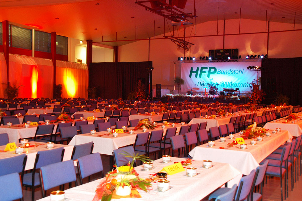 Company celebrations at HFP Bandstahl GmbH