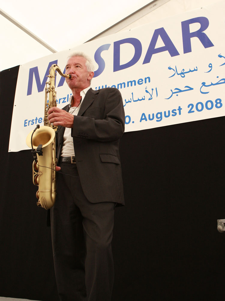 Ground-breaking ceremony for Masdar PV solar plant